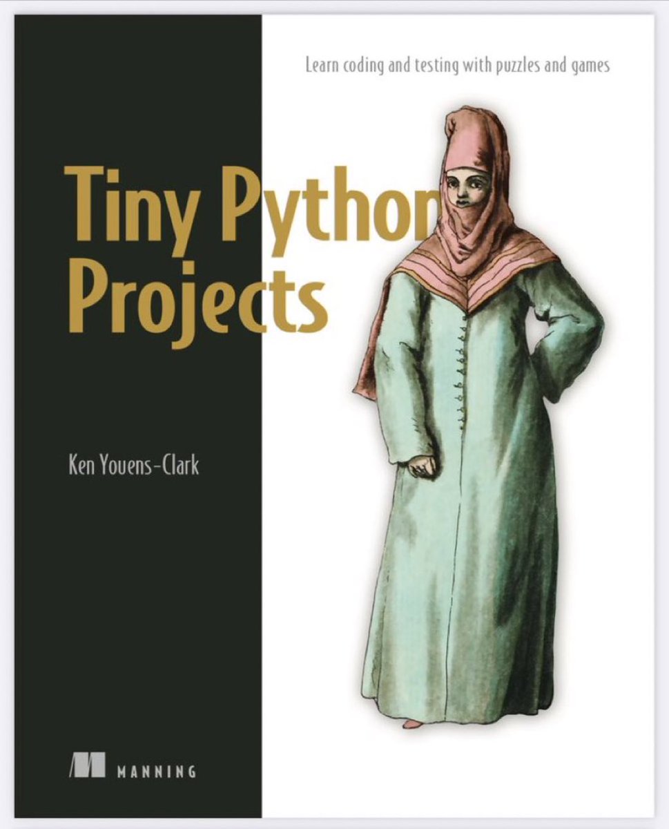 KirkDBorne's tweet image. [439-page ebook]
Tiny #Python Projects — 21 small fun projects for beginners designed to build programming skill &amp;amp; learn new algorithms &amp;amp; techniques:
tinypythonprojects.com
-or-
perlego.com/book/2682490/t…
————
#Coding #BigData #DataScience #AI #MachineLearning #DataScientists