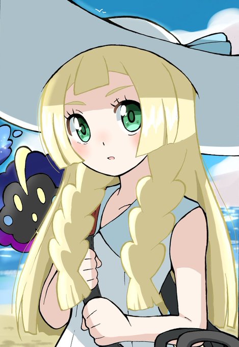 「lillie (pokemon) long hair」Fan Art(Popular)