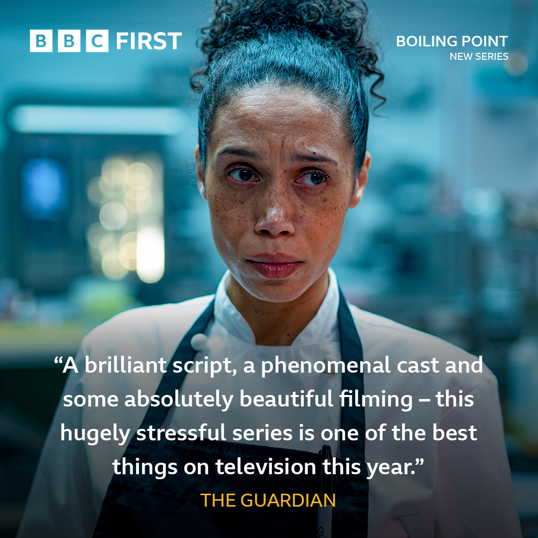 Tuesday nights are heating up. 🥵 Boiling Point continues tonight at 8.30pm on #BBCFirst.