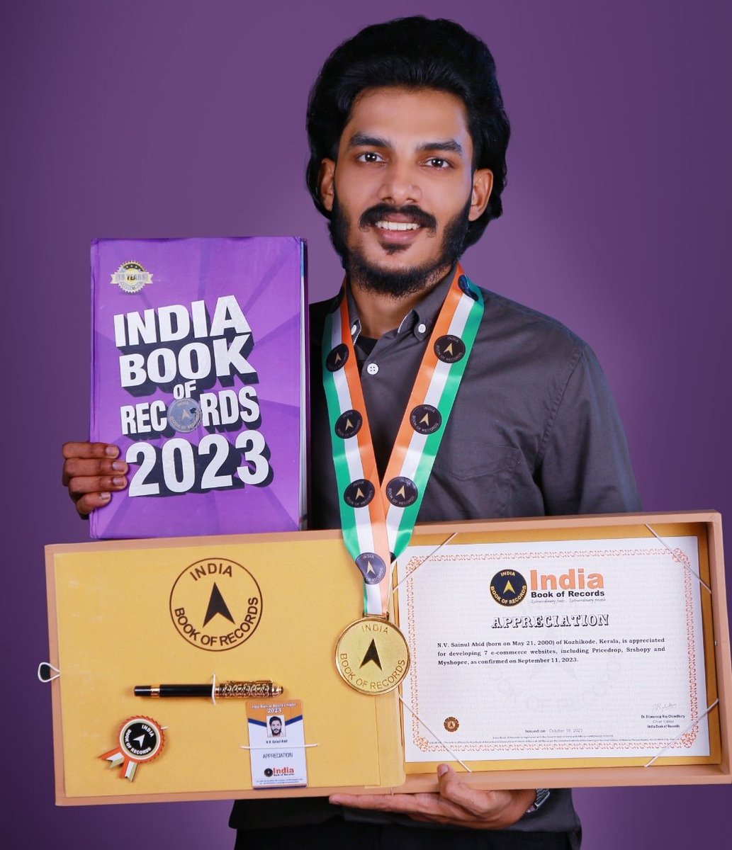 Finally.. got it '😍😊Indian book of records

#indianbookreaders #win #skideveloper #records
#trend #SAINULABID