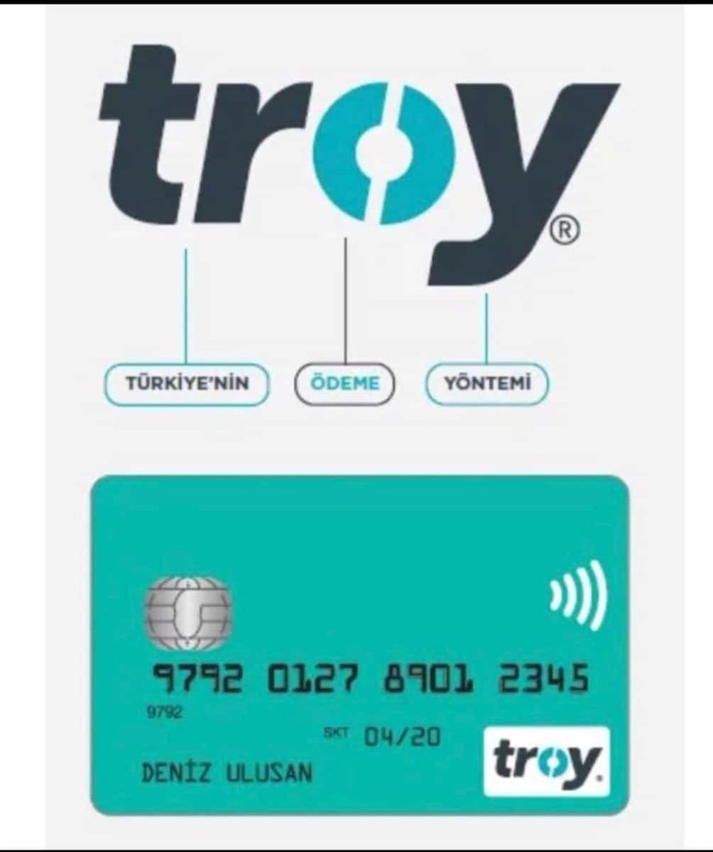 Her banka işleminizde yahudiye para

kazandırmak istemiyorsanız. Banka kartlarınızı

'troy' sistemine geçiş yaptırın.