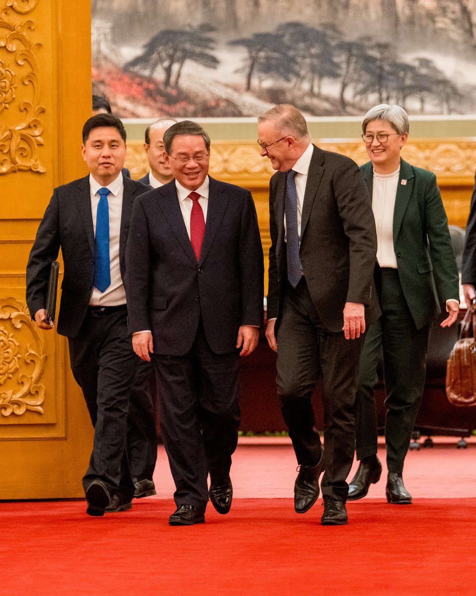 Our relationship with China is important and I am committed to advocating Australia’s interests as we work to shape the decades ahead.