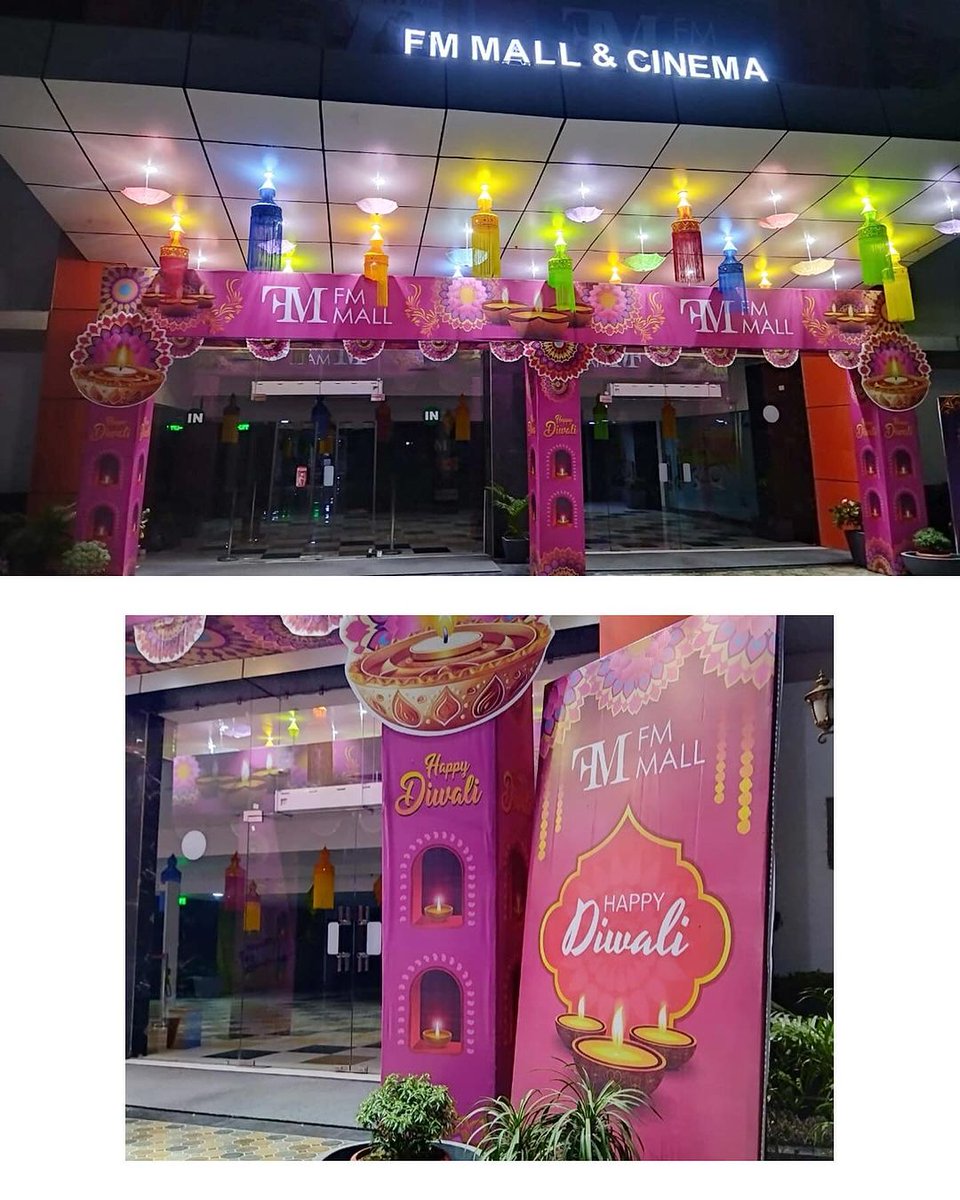 Eventossconnect's tweet photo. Eventoss lit up FM Mall Bhagalpur with Diwali magic!

#Eventoss #DiwaliDecor #FMmall https://t.co/XMCzIGRqd0