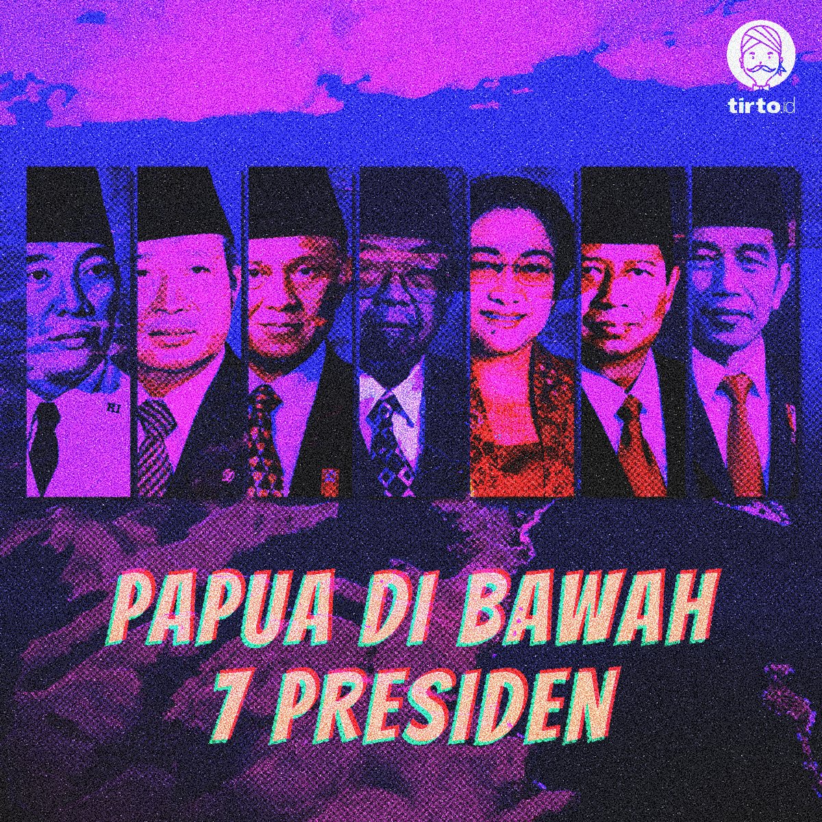 Dari Sukarno sampai Joko Widodo.

Semua mati-matian mempertahankan Papua.

Semua mati-matian memanfaatkan sumber dayanya.

Namun tak semua mau mendengar suara hati rakyat Papua.

#UtasMILD #Papua