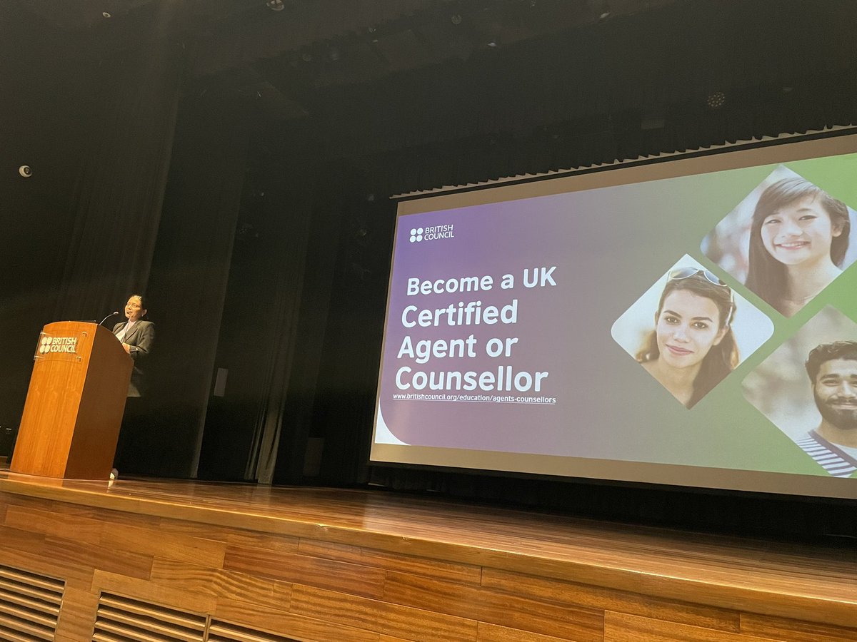Here’s my superstar colleague #AatreyeeThakurGuha - regional lead for education mobility in South Asia - sharing info about our #AgentsandCounsellor certification programme and our global #AlumniUK offer. 

Agents:
britishcouncil.org/education/agen…

Alumni: alumniuk.britishcouncil.org