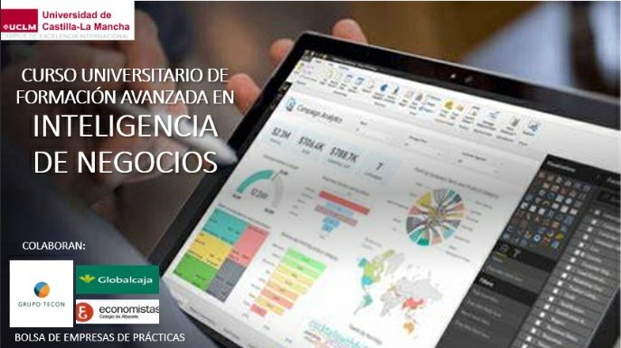 Título de Experto* Inteligencia de negocio
✅ Desde diciembre de 2023 a enero de 2024.
✅ Prácticas de 100 h. cotizando a la SS y remuneradas.
✅ Matrícula 818€.
✅ Si eres empleado/a, tu empresa tiene bonificación de FUNDAE.
master.maned@uclm.es
*CUFA si no tienes título grado