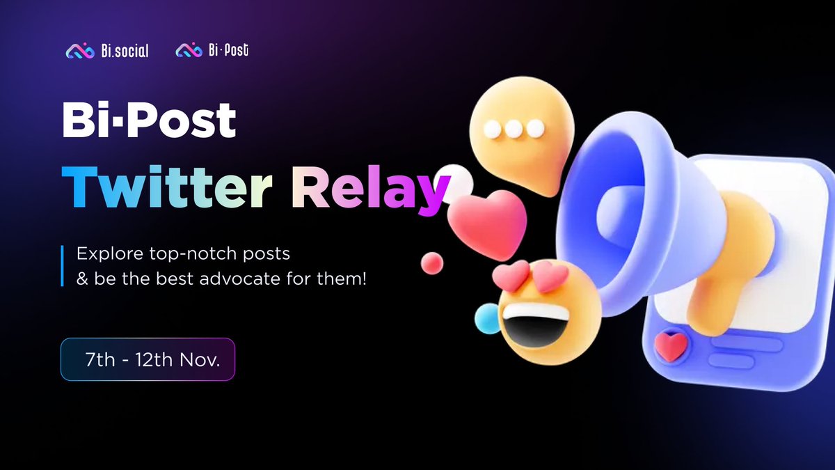 Bitislands_'s tweet image. Woooo, howdy!
Browse, Share, and Win USDT!
💰Simply share the content from Bi·Post to Twitter as required to win some extra cash!
🔥Click the link to participate
⏰JUST 5 DAYS!
bi.social/feed/thread/99…
#BiPost #Giveway