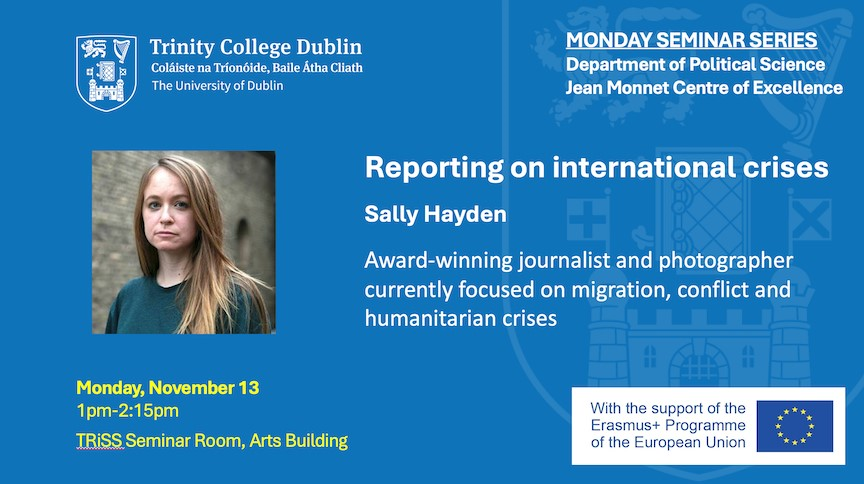 Dept of Political Science, Trinity College Dublin tweet media