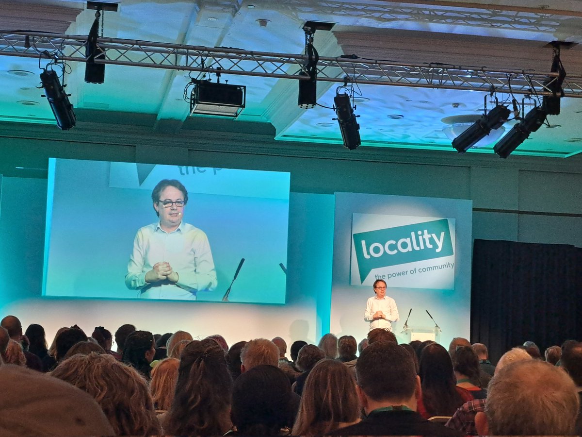 'The country is ready for the #PowerofCommmunity' says @mds49 at #Locality23. Ahead of next year's election, there is a strong desire from the public for more power to shape things like public services. It's why we're campaigning for a Community Power Act.