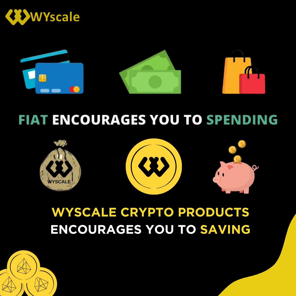wy_scale's tweet photo. Unlock the Future of Saving with WYscale Crypto Products 💰🔐
Your journey to financial security starts here. Explore our innovative crypto products and watch your savings grow. Embrace the power of crypto for a brighter financial future. 💼🚀
#CryptoSavings #WYscale https://t.co/BkKjcqev7A