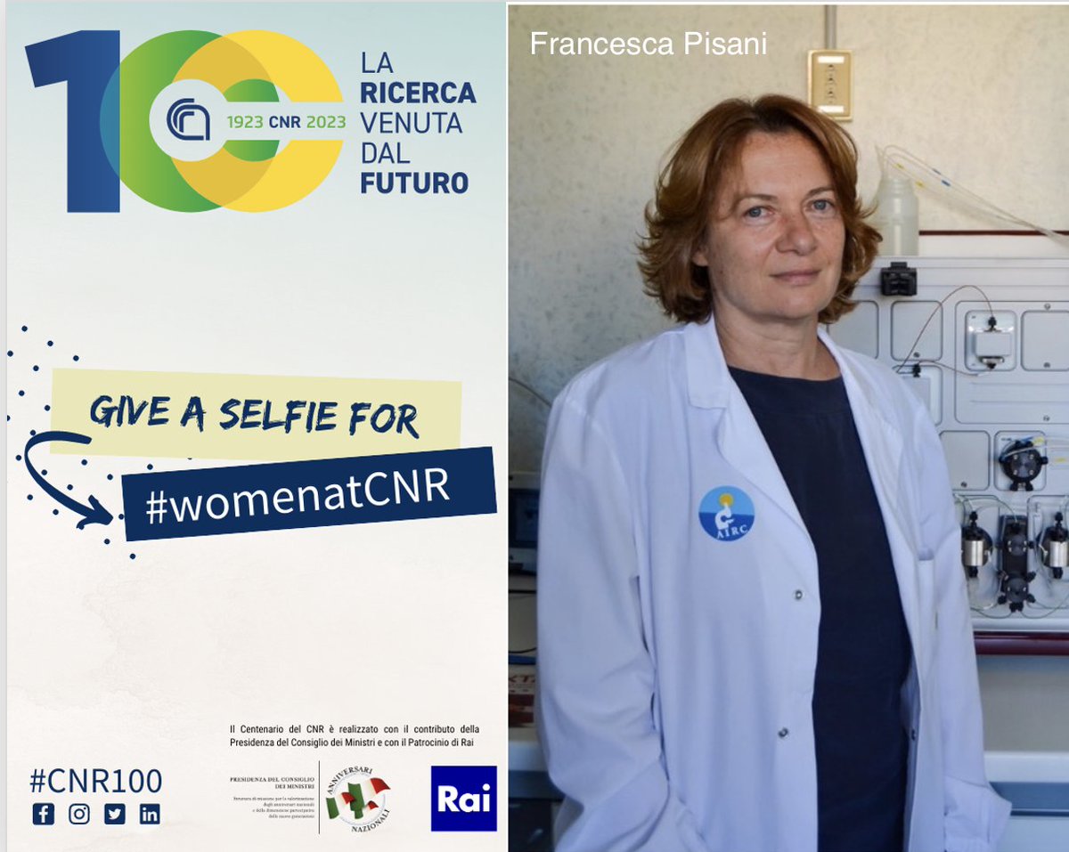 Cnr_Ibbc (@cnr_ibbc) on Twitter photo 📢#Meet Francesca Pisani
Research Director <a href="/Cnr_Ibbc/">Cnr_Ibbc</a> <a href="/PisaniLab/">Pisani Lab</a>.She
studies the action mechanism of enzymes and proteins involved in genome maintenance to unveil their roles in cancer development and chromosome instability syndromes #WomenInSTEM <a href="/GPathologies/">Genome-Instability&Human-Pathologies</a> <a href="/AIRC_it/">Fondazione AIRC per la ricerca sul cancro</a> <a href="/anti_helix/">AntiHelix Project</a> 📢#Meet Francesca Pisani
Research Director <a href="/Cnr_Ibbc/">Cnr_Ibbc</a> <a href="/PisaniLab/">Pisani Lab</a>.She
studies the action mechanism of enzymes and proteins involved in genome maintenance to unveil their roles in cancer development and chromosome instability syndromes #WomenInSTEM <a href="/GPathologies/">Genome-Instability&Human-Pathologies</a> <a href="/AIRC_it/">Fondazione AIRC per la ricerca sul cancro</a> <a href="/anti_helix/">AntiHelix Project</a>