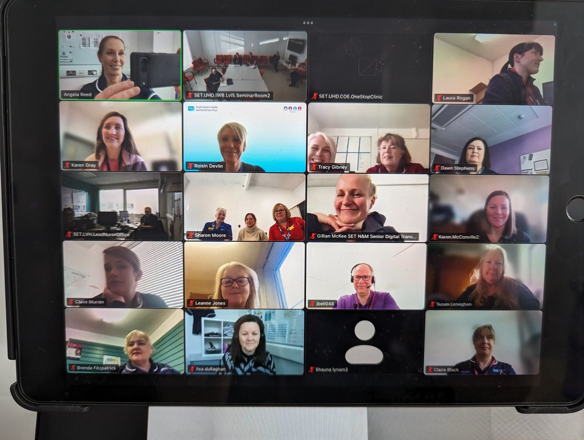 Angela Reed RGN (@drury297) on Twitter photo 70+ on the final Central Nursing and Midwifery Operational Readiness Meeting this morning GL -2 days. Began day with bedded cutover at 730am, then CNM & then meeting with ADs for go live prep at 9:30. (& It's not even 11am yet)....#GoNMDigital #encompassni <a href="/DrDSRobinson/">David Robinson</a> 70+ on the final Central Nursing and Midwifery Operational Readiness Meeting this morning GL -2 days. Began day with bedded cutover at 730am, then CNM & then meeting with ADs for go live prep at 9:30. (& It's not even 11am yet)....#GoNMDigital #encompassni <a href="/DrDSRobinson/">David Robinson</a>