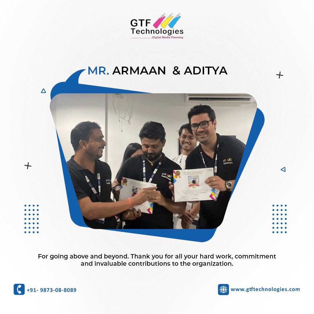 GtfTechnologies's tweet photo. We're delighted to honor our exceptional employees, the true pillars who've consistently gone above and beyond with their unwavering dedication and remarkable contributions to our team.ππ
.
.
.
#EmployeeRecognition #TeamSuccess #ExceptionalPerformance #gtftechnologies https://t.co/f2q5FkD6Jw