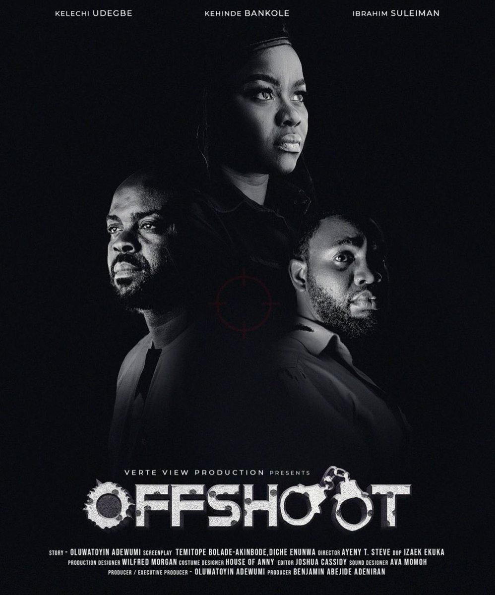 A lot of effort was put into the production of #offshootmovie by @verteview 

The screening is taking place  tomorrow by 2:10pm at FilmHouse Landmark and you’re all cordially invited by @AFRIFF