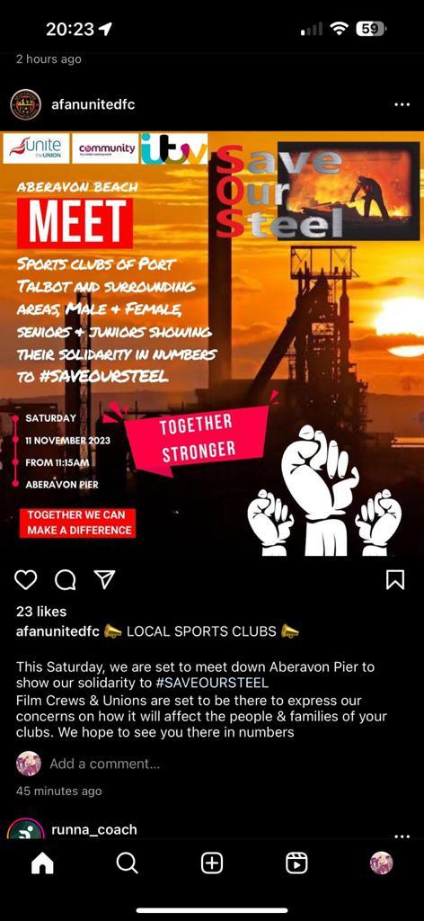 Unite the Union - Trostre Branch (@unitetrostre) on Twitter photo Spread the word #SAVEOURSTEEL <a href="/MetalsUnite/">UniteMetals</a> <a href="/UniteEconomy/">Unite For A Workers' Economy</a> <a href="/unitetheunion/">Unite the union: join a union</a> <a href="/UniteWales/">UniteWales</a> <a href="/WalesUniteReps/">UniteWalesReps</a> #porttalbot #aberavonbeach Spread the word #SAVEOURSTEEL <a href="/MetalsUnite/">UniteMetals</a> <a href="/UniteEconomy/">Unite For A Workers' Economy</a> <a href="/unitetheunion/">Unite the union: join a union</a> <a href="/UniteWales/">UniteWales</a> <a href="/WalesUniteReps/">UniteWalesReps</a> #porttalbot #aberavonbeach