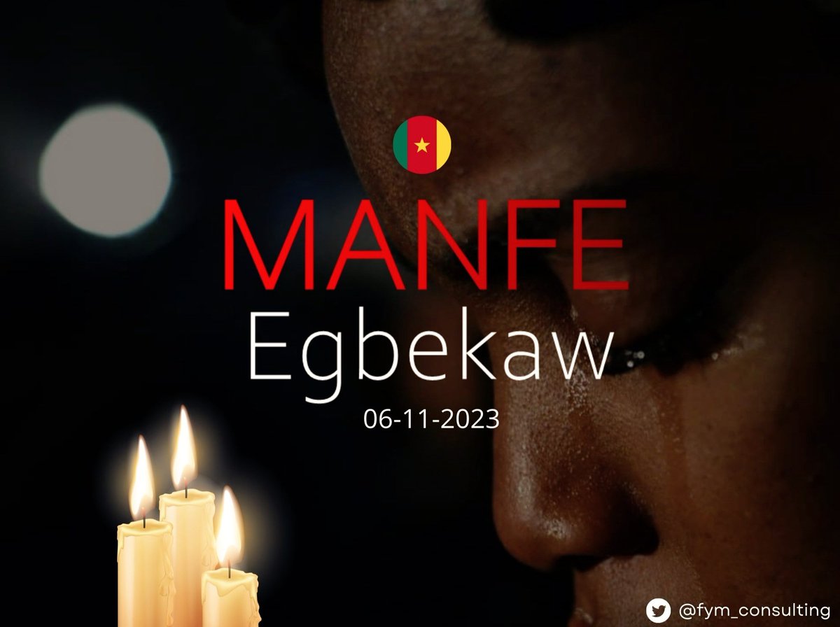 fym_consulting's tweet photo. #Manfe
#Cameroon
🕯️😞🇨🇲 https://t.co/E4b4S2RSdQ