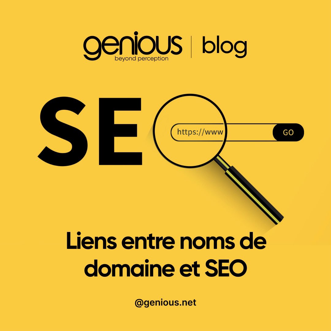 L’impact du nom de domaine sur le référencement dans le dernier article de notre blog :

genious.blog/liens-entre-no…