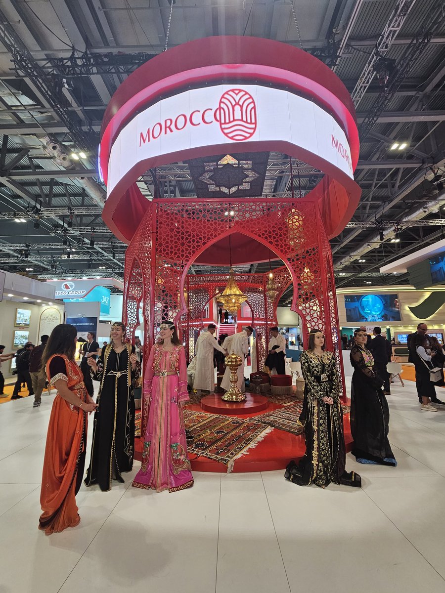 Lovely first day at @WTM_London. This year main sponsor is Morocco and the country's stand is just amazing.
#WTMLDN2023 #WTMLDN