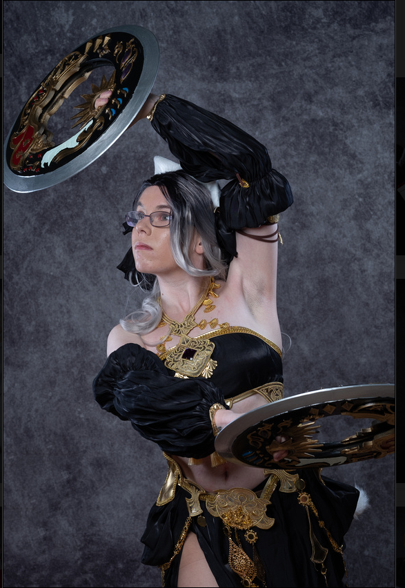 x_Nightingale_x's tweet photo. It's my birthday today!!!! totally not just gonna show off my Thavnarian set Miqo'te from Doki Doki to celebrate.... whoops :3
Cosplay from @miccostumes 
Chakrams by @Sadrlegend 
@SquareEnix 
#ffxiv #ffxivcosplay #ffxivdancer #miqote #miqotednc #cosplay #dancer #finalfantasyxiv https://t.co/wkWc3en4zU