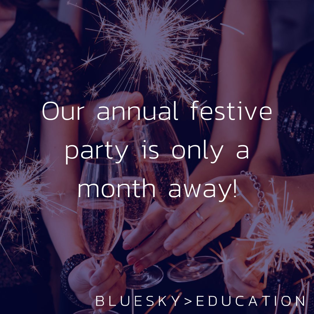 Our much-anticipated annual company festive party is just one month away! ✨🤩🎄 We can’t wait for a day filled with laughter, joy, amazing food, and to celebrate the past year's successes with our incredible team. #FestiveFun #OneMonthToGo #ChristmasParty