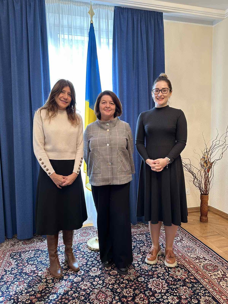 🔔Last Friday in Geneva Inna Liniova, International Affairs Counsel of the UBA, and Francesca Restifo, Senior Human Rights Lawyer at the IBAHRI, met with Yevheniya Filipenko, Permanent Representative of Ukraine to the United Nations Office. 

More: bit.ly/3QNGVBK