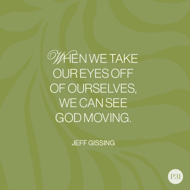 All our time on this earth — every moment — is part of the canvas on which God creates a life dedicated to Him. -Jeff Gissing
