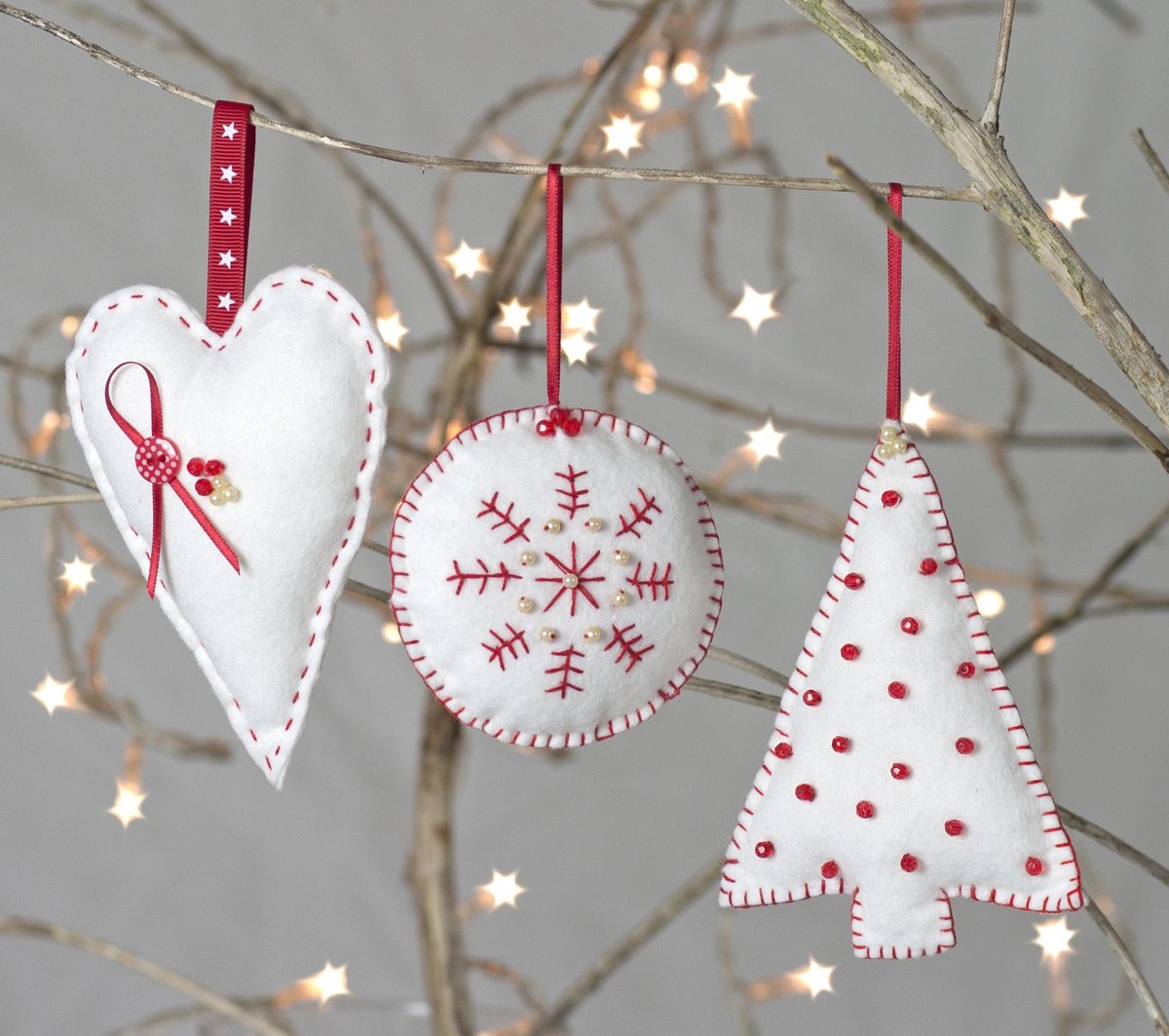 Clara_Create's tweet photo. This is our most popular Christmas sewing kit.
If you love homemade, our trio of hanging decorations are simple to make and look lovely hanging from a garden twig or to decorate your festive tree.
 https://t.co/mqJkDF0LUS https://t.co/mJxaMhxGqC