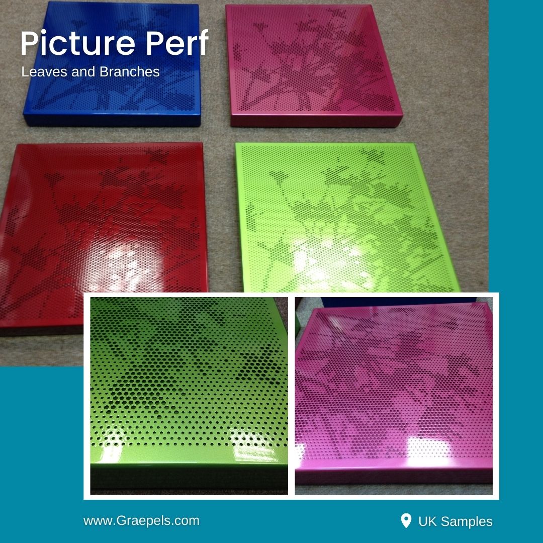 Graepels's tweet photo. Introducing our stunning prototypes featuring picture-perfect panels with a high gloss finish! We have an appreciation for nature-inspired imagery in #pictureperf. They are message-neutral and create the most beautiful shadows. πΏβ¨ #NatureInspired #perforatedmetal https://t.co/iuSREfycVU