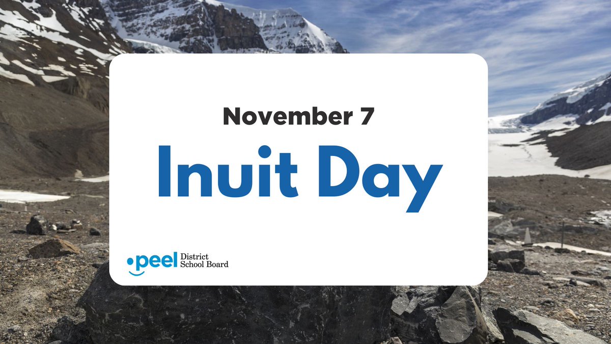 Today we recognize National Inuit Day. On this day and beyond, we honour their history, ways of knowing, and culture by amplifying Inuit voices and celebrating their many contributions.