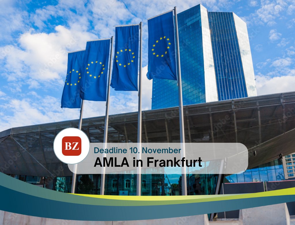 Bewerbungsfrist #AMLA endet bald. Lindner, Boddenberg &amp; Wüst präsentieren Frankfurt als optimalen Ort gegen Geldwäsche und Terrorfinanzierung in Brüssel. Fechtner hebt Nähe zu EZB, BaFin, Bundesbank, EIOPA und Bankennetzwerk hervor.
👉 Jetzt lesen: fcld.ly/qffowt4