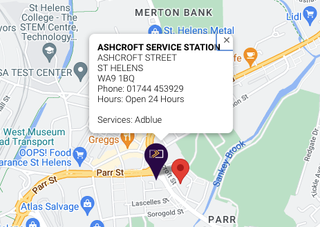 Great news #StHelens, we're pleased to add a new site where you can use your Keyfuels card. Visit Ashcroft Service Station, WA9 1BQ - check it out here bit.ly/39F8eWC
