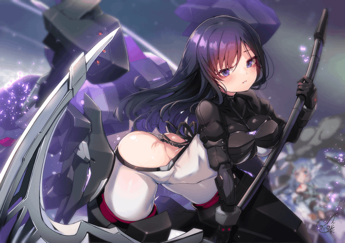 描ケタ…チカレタ… #籠目深沙希生誕祭 #アリスギアお絵かき 