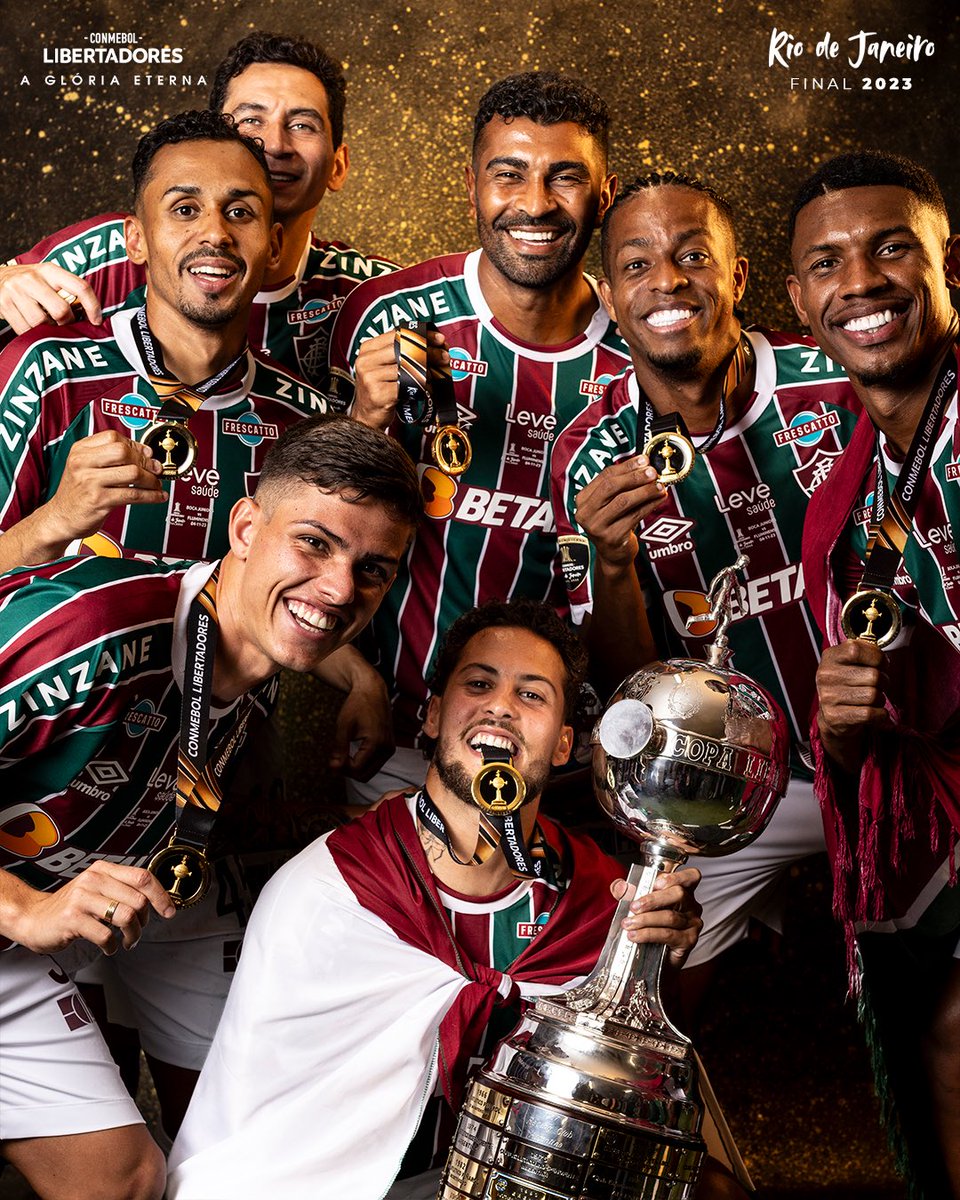 Bom dia, Campeões da América! 

📸: Jorge Bispo/CONMEBOL