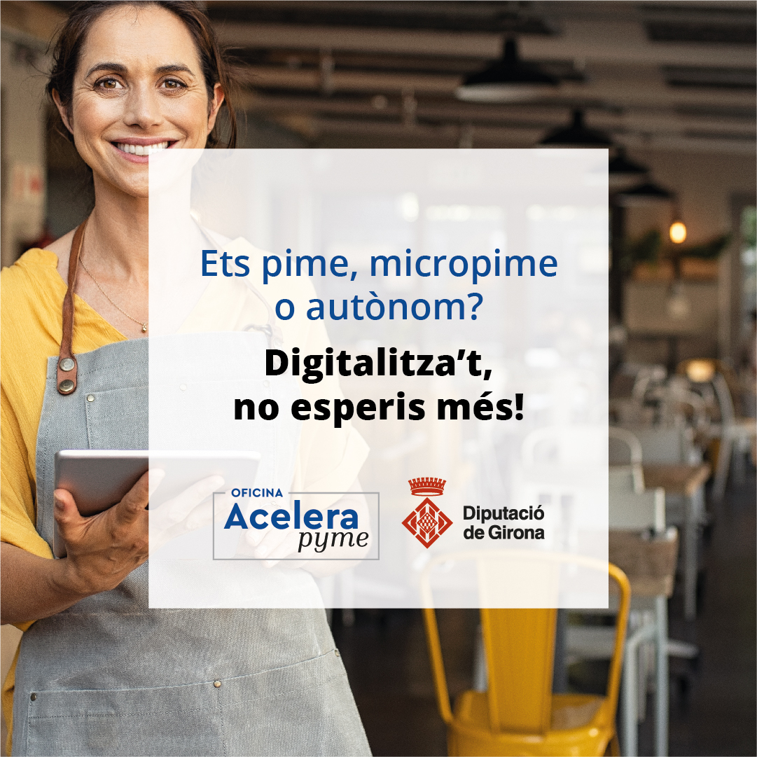 DiputacioGirona's tweet image. Empresaris i autònoms❗
Esteu buscant eines digitals per millorar la gestió o el rendiment del vostre negoci❓

✅Els tècnics de les #OficinasAcelerapyme us en poden recomanar:

Poseu-vos en contacte amb:
📲972184814
💻bit.ly/47nlpJo

#NextGenerationEU #PromoEcoDdg