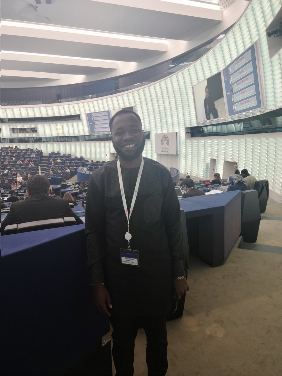 Representing my organisation <a href="/ReformersAfrica/">Reformers Of Africa</a> at the #worldforumfordemocracy in Strasbourg has really been enlightening. 

I'll be presenting our initiative #Thecitizenswatch at 14:30 (GMT +1) on lab 9 today. You can join through the website:

coe.int/en/web/world-f…