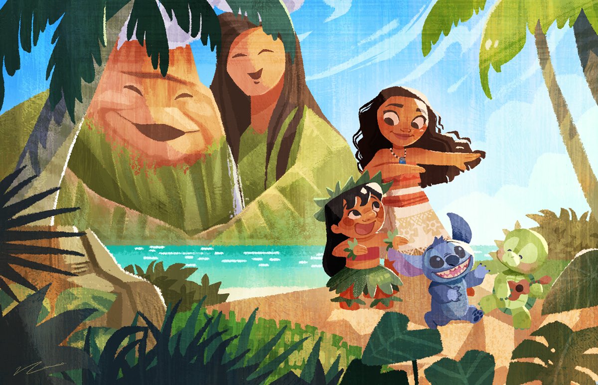 南国のお友達🏝

#disneyfanart #Pixar