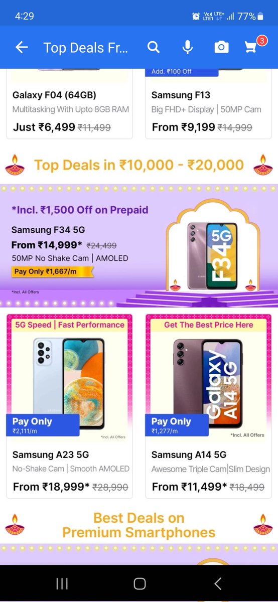 rajplan7's tweet photo. @flipkartsupport I want to buy A14 for 11499rs. Please help me https://t.co/RMUdydoPki