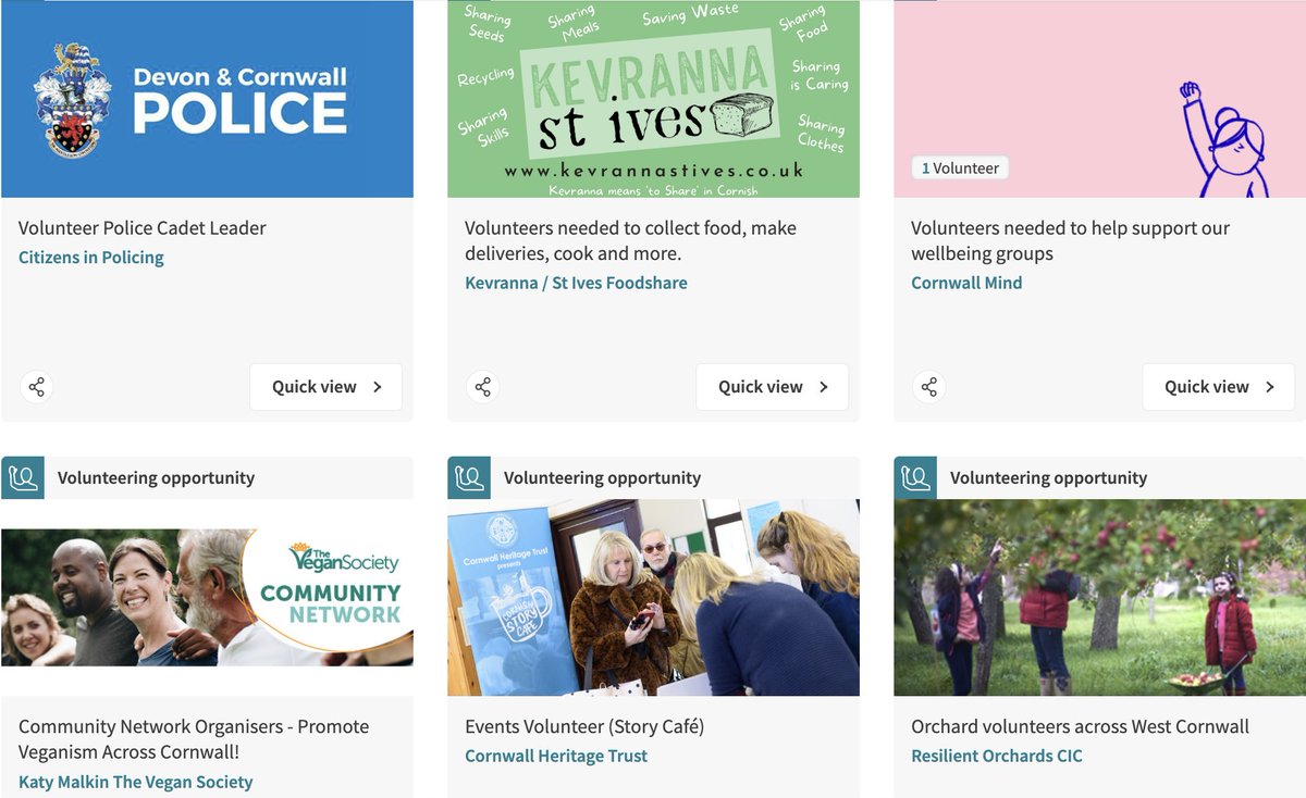 Want to #volunteer and help your community? Check out some of these fantastic opportunities on Cornwall Link cornwall-link.co.uk/activities/vol…