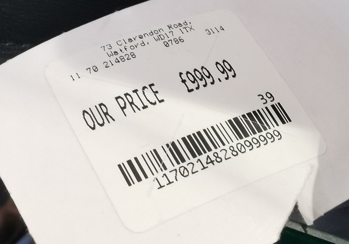 Bargain this morning at TK Maxx! I blamed my glasses at first... 😂🤓 <a href="/TKMaxx_UK/">TK Maxx</a> #bargain