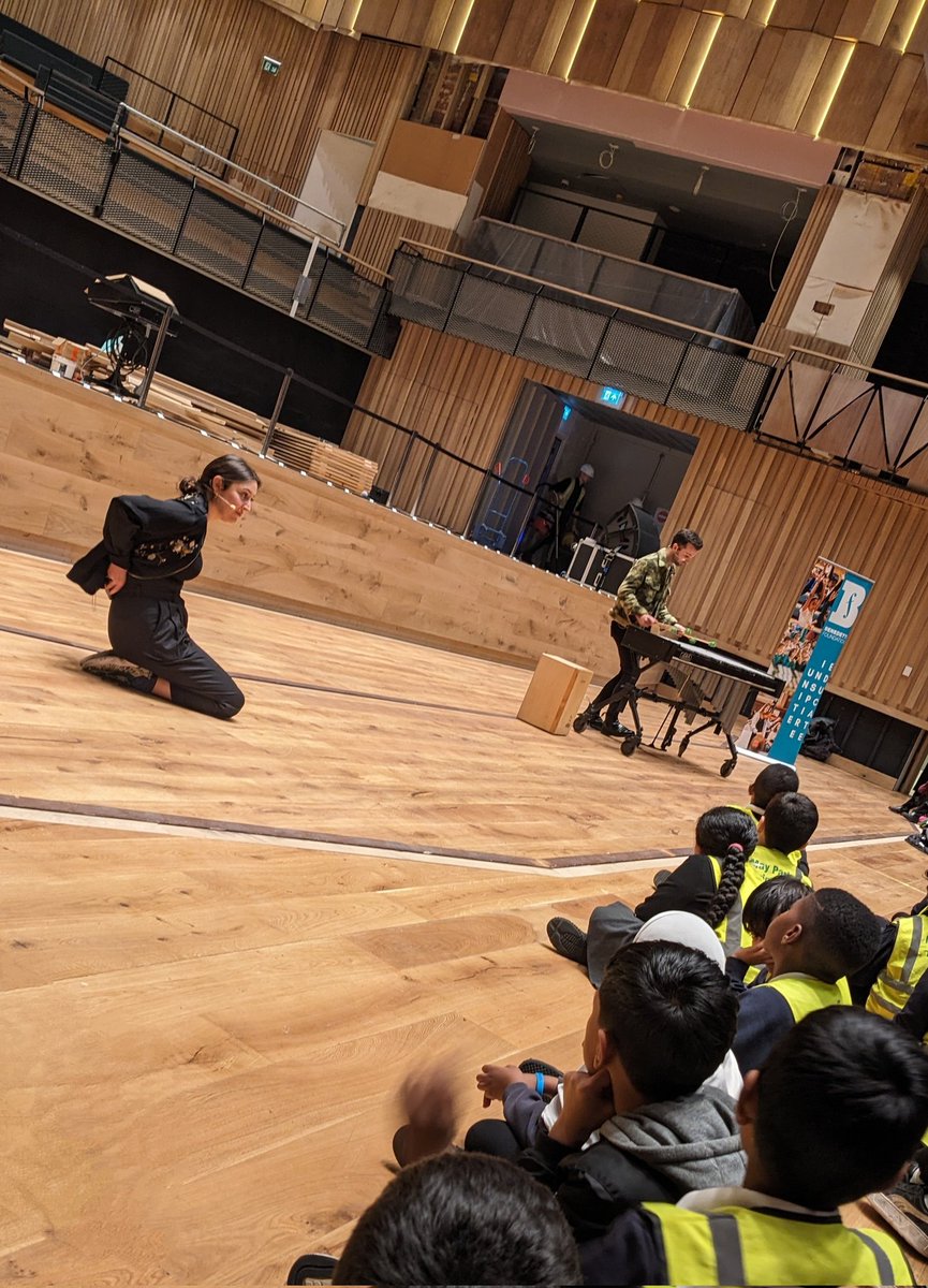 Wonderful visit to the new (and not yet open) Bristol Beacon for a <a href="/benedetti_fdtn/">The Benedetti Foundation</a> session last week. Thoroughly enjoyed by year 4.