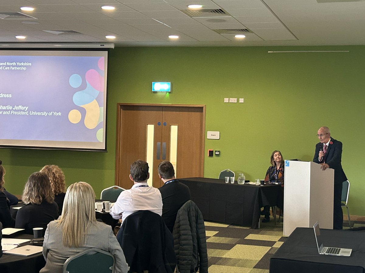 Tracey Daniels (@thecfphysio) on Twitter photo Wonderful to hear from Prof Charlie Jeffrey <a href="/UniOfYork/">University of York</a> at the launch of #HNYiris <a href="/HNYPartnership/">Humber & North Yorkshire Health & Care Partnership</a> Wonderful to hear from Prof Charlie Jeffrey <a href="/UniOfYork/">University of York</a> at the launch of #HNYiris <a href="/HNYPartnership/">Humber & North Yorkshire Health & Care Partnership</a>