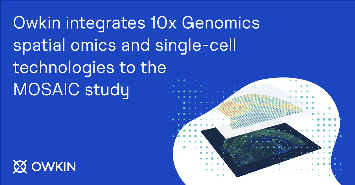 We are excited to welcome @10xGenomics as part of the @mosaic_research study – our landmark project to create the world's largest #spatial and #multiomics atlas in cancer. Combined with our #AI capabilities, the addition of 10x Genomics’ Visium technology for…