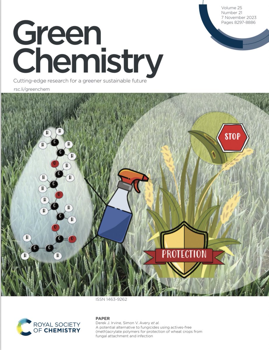 Irvine Group (@irvineuon) on Twitter photo Check out the cover of <a href="/green_rsc/">Green Chemistry</a> designed by our very own <a href="/ValeCCru/">Valentina Cuzzucoli Crucitti</a> 👩🏻🔬
Here’s the paper - pubs.rsc.org/en/content/art…
#hotarticle #greenchemistry Check out the cover of <a href="/green_rsc/">Green Chemistry</a> designed by our very own <a href="/ValeCCru/">Valentina Cuzzucoli Crucitti</a> 👩🏻🔬
Here’s the paper - pubs.rsc.org/en/content/art…
#hotarticle #greenchemistry