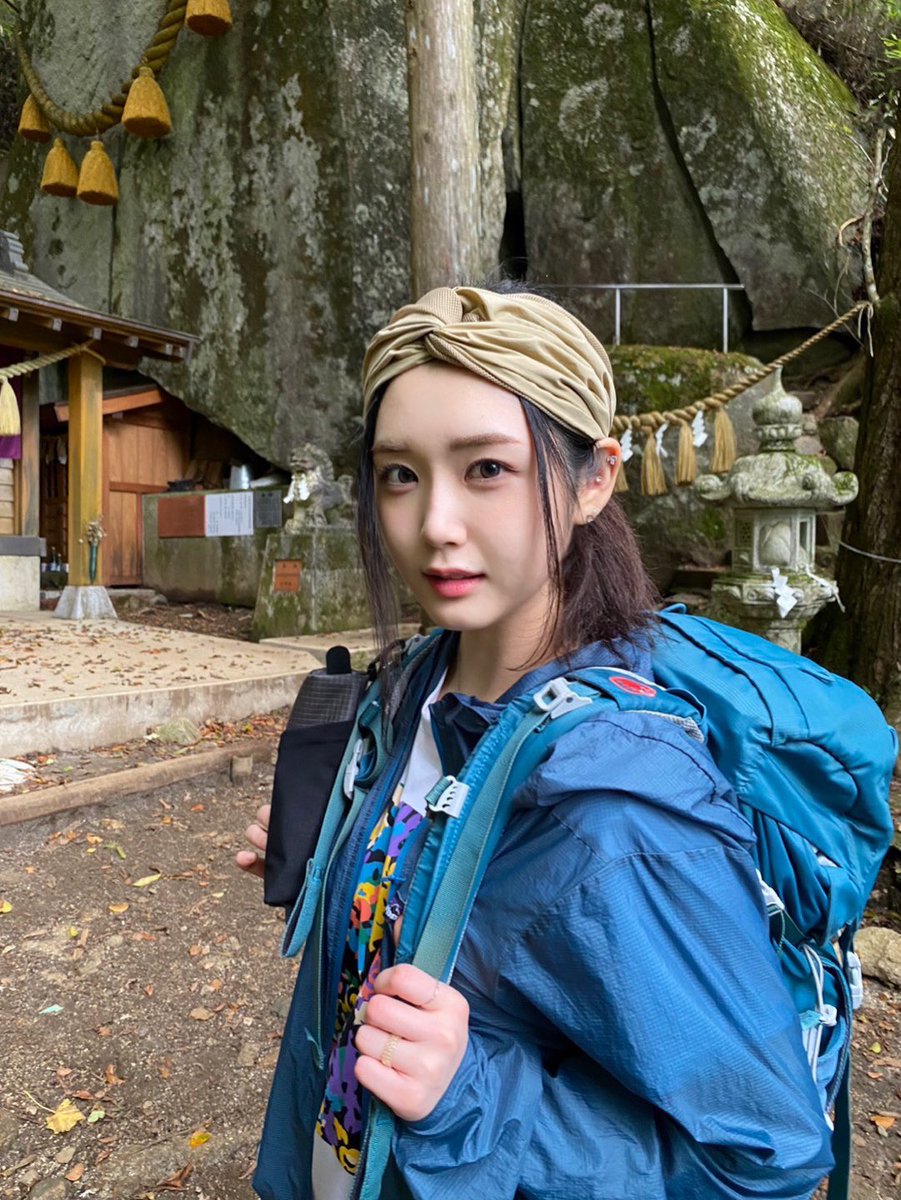 [#미레🐶] 일본에서 등산 갔을 때⛰️🌳 山登りの思い出達 #트라이비 #TRI_BE #MiRe
