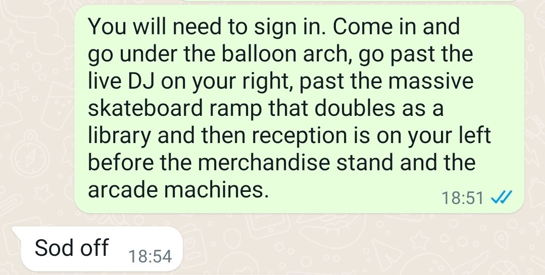 In honour of the announcement of WeWork's bankruptcy, here are the instructions I used to send people coming to visit Deltapoll when we were in the Waterloo WeWork. (This was before the basketball hoop with a TV as a backboard was installed)