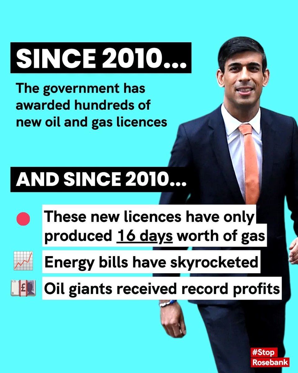 Who really benefits from hundreds more oil and gas licences? Us, or profiteering oil giants? What the UK Government doesn't want you to know 👇 #KingsSpeech