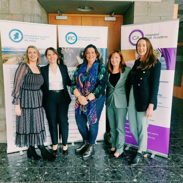 Eimear, Mags, Evelyn, Kathleen and Emer recently presented the @MTU_ie @IFICInfo symposium on Integrated, placed based care @CorkKerryCH @ICPOPIreland @eimear_falvey @Kathleenodono10 @Emermacdonnell @r