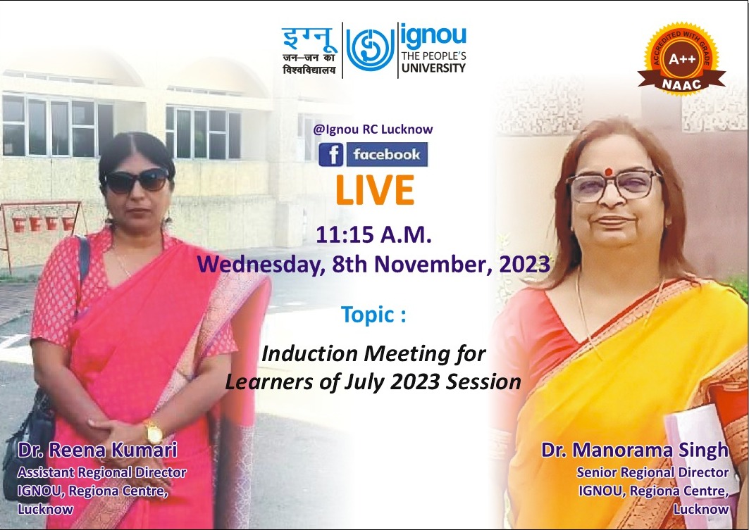 IGNOU RC Lucknow (@ignoulucknow) on Twitter photo 