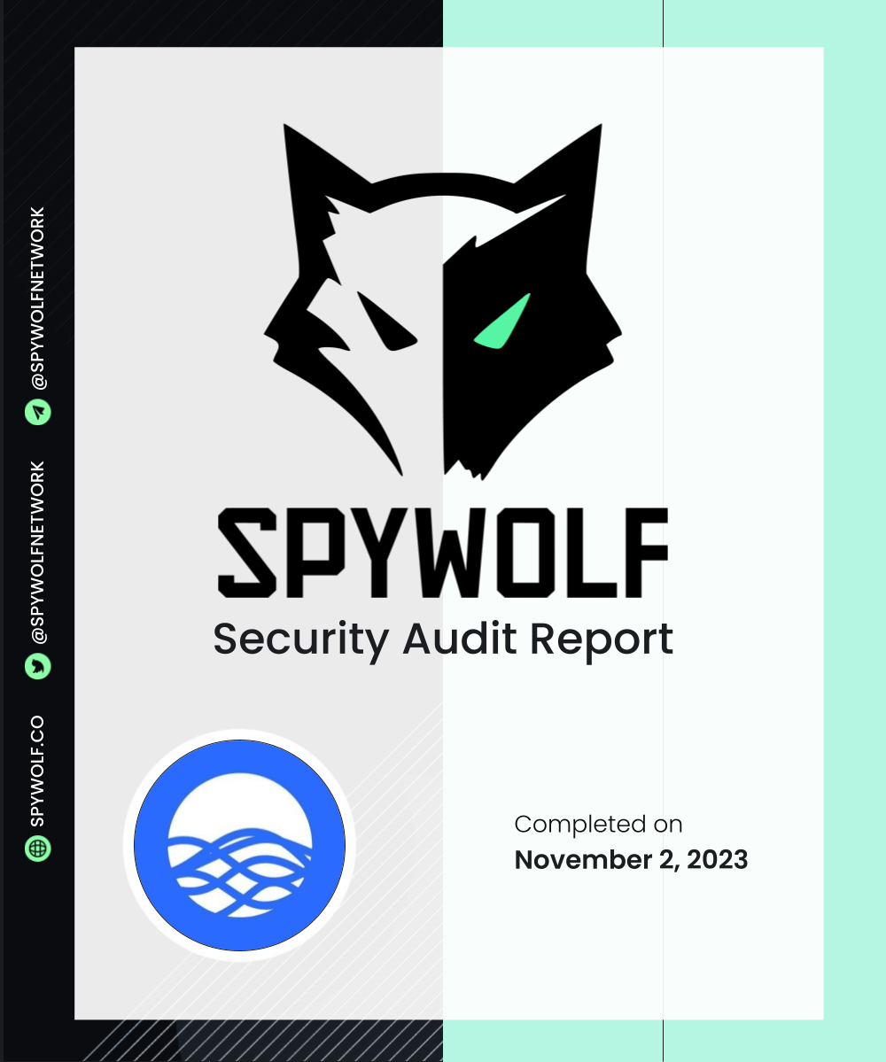 The team at DigitalBay (@DigitalBayCoin) has successfully completed our project audit! Audit link: github.com/SpyWolfNetwork… (NFA, DYOR)