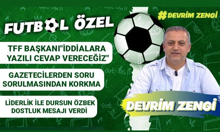 Dağ fare doğurdu.. Yine hayal kırıklığı. TFF Başkanı iddialara yazılı cevap verecek/Sorudan neden korkuyorsunuz/Liderlık geldi,Dursun Özbek dostluk elini uzattı... 👇👇👇👇👇 youtube.com/live/grqRoY8xB… @YouTube